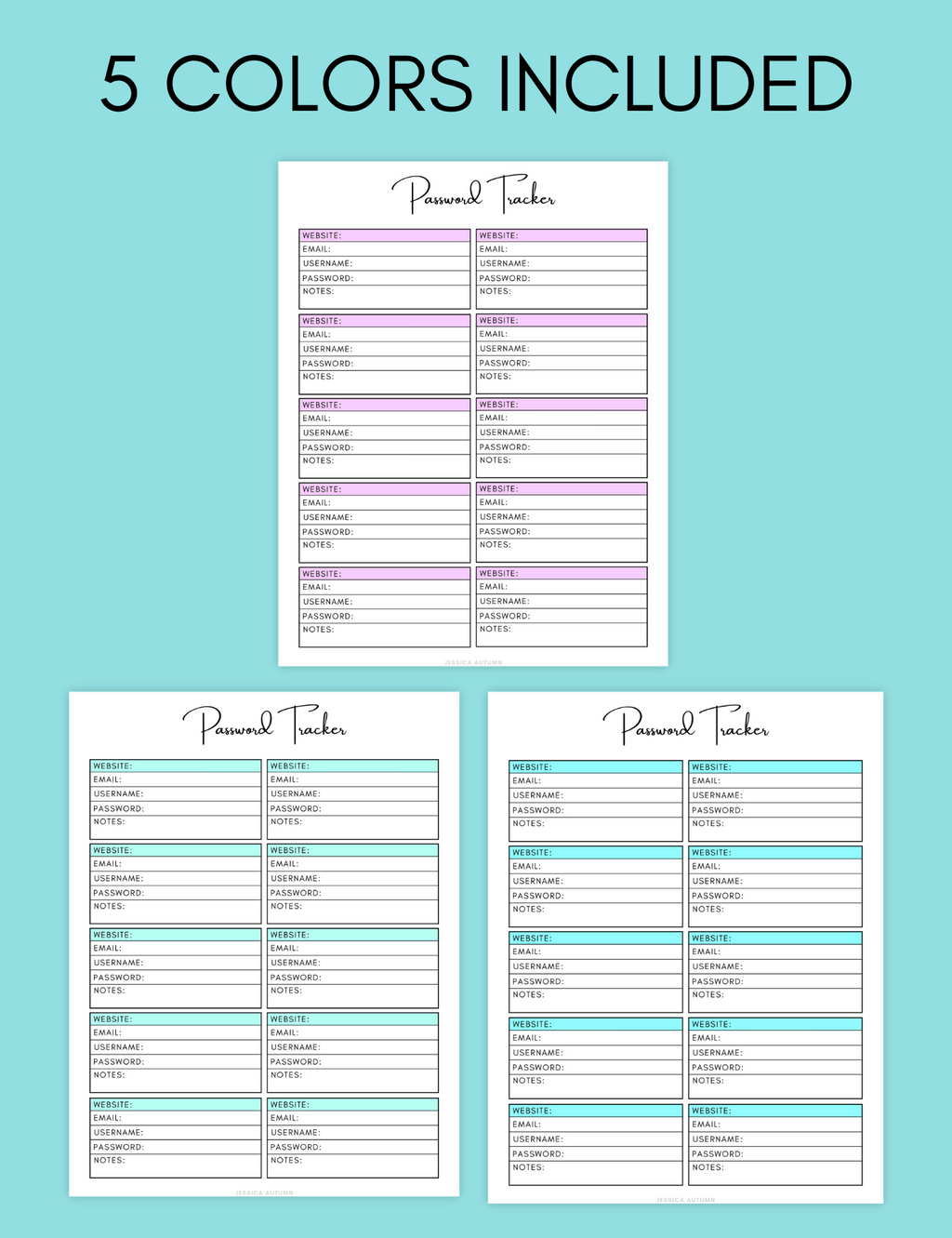 Password Tracker