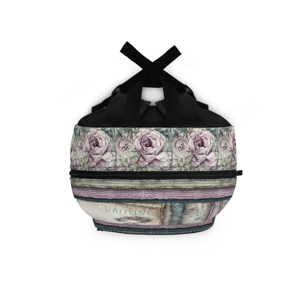 Ballerina Lavender Patchwork Backpack | Perfect for School, Travel, Gifts and Everyday Adventures
