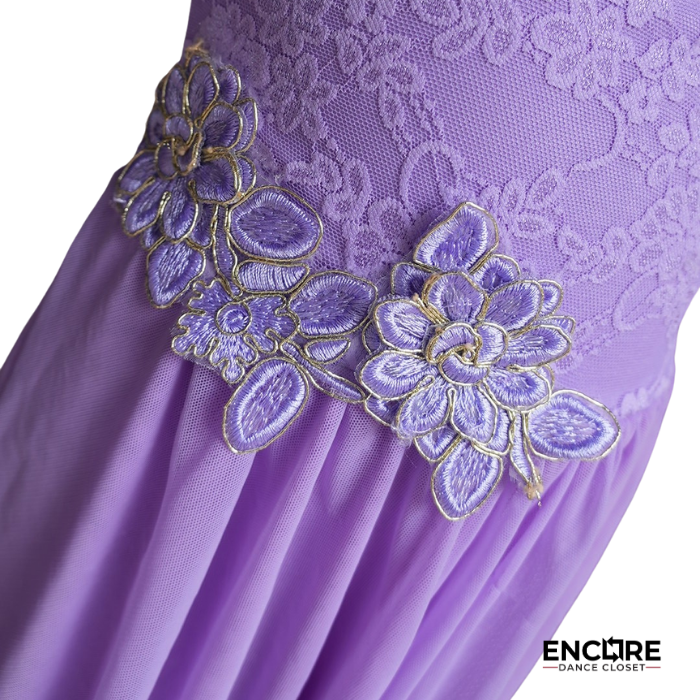 Lavender Lace Dress