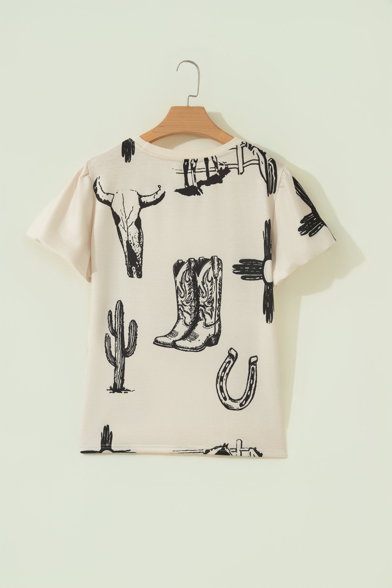Western Retro Short Sleeve T-Shirt