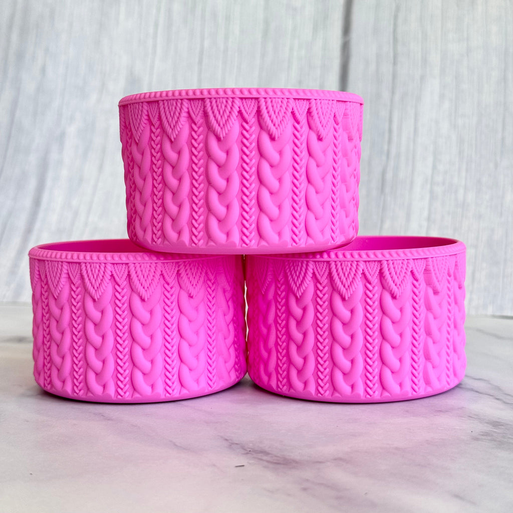 WINTER PINK MACRAME  Boot