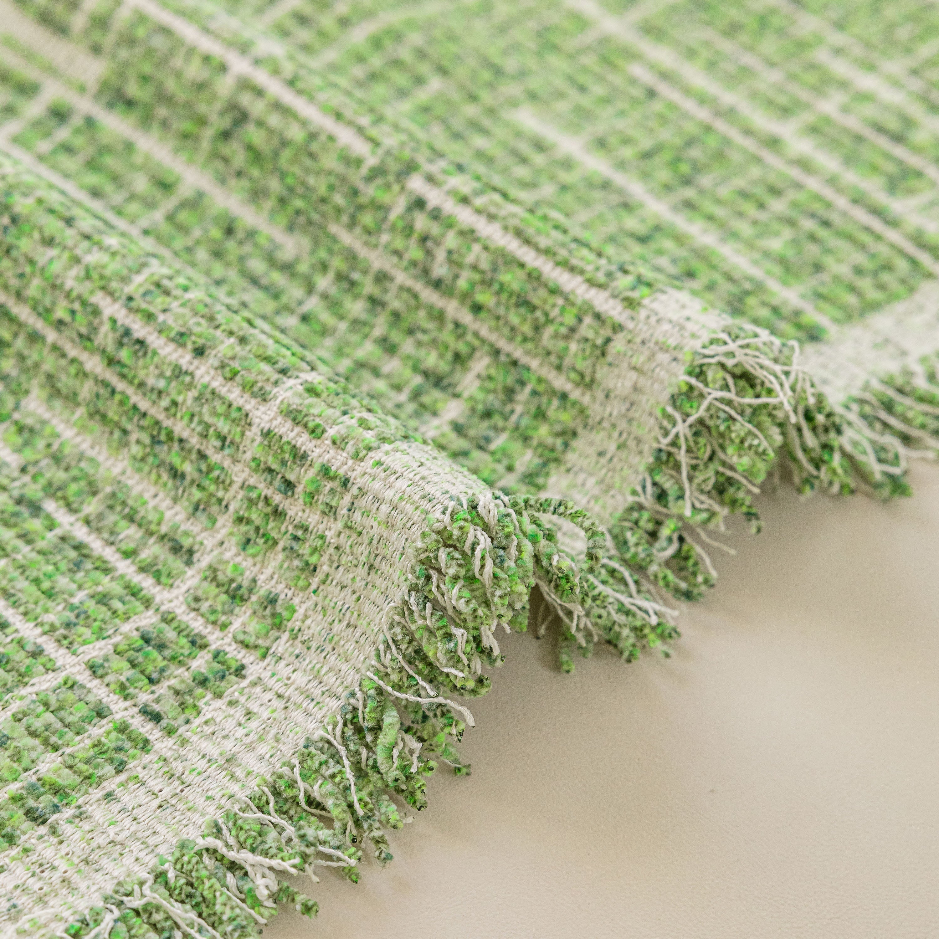 Boho Woven Sofa Throw Cover, Modern Soft Couch Protector for Pets & Living Room Decor