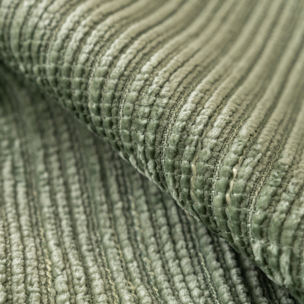 Plush Solid Color Striped L-Shaped Sofa Slipcovers, Washable Non-Slip Textured Furniture Covers