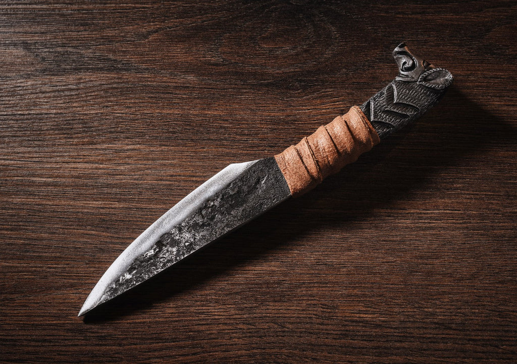 Viking Boar's Head Knife – 5.5" Blade