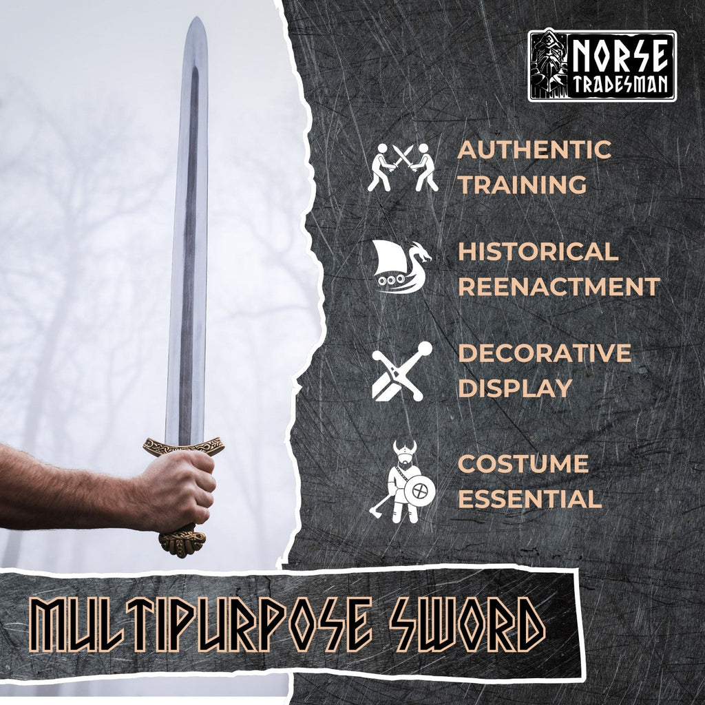 Viking Sword "Eldbroti" – Spring Steel Replica