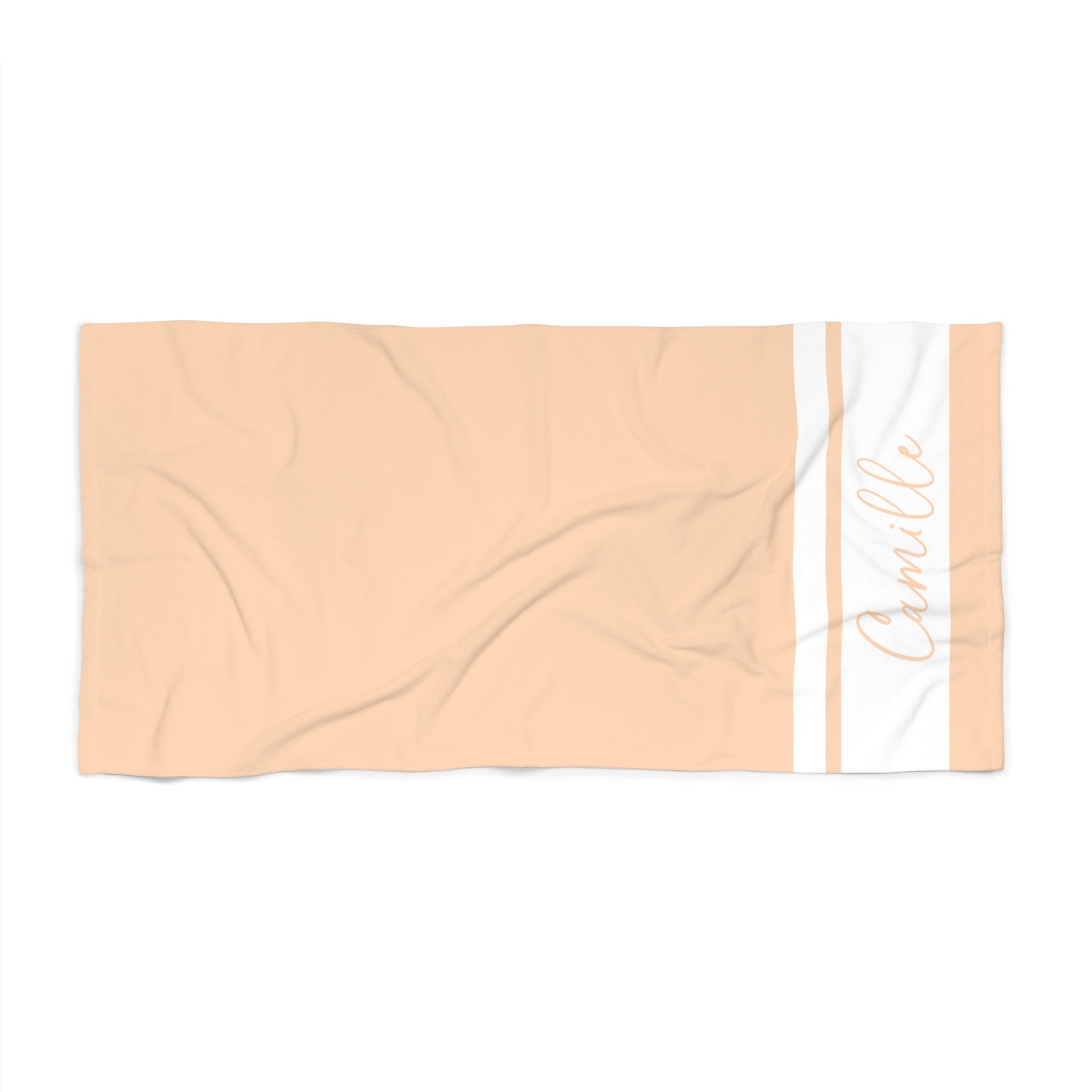 Custom Solid Beach Towel