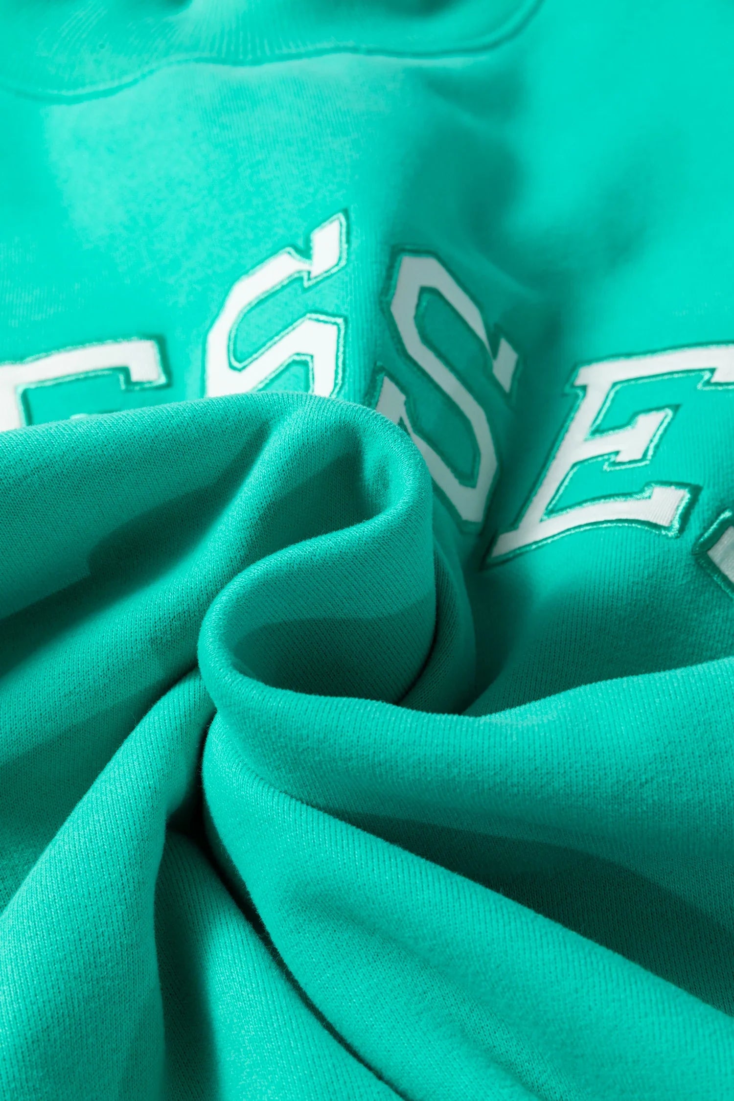 Solid Oversize Mock Neck Sweatshirt