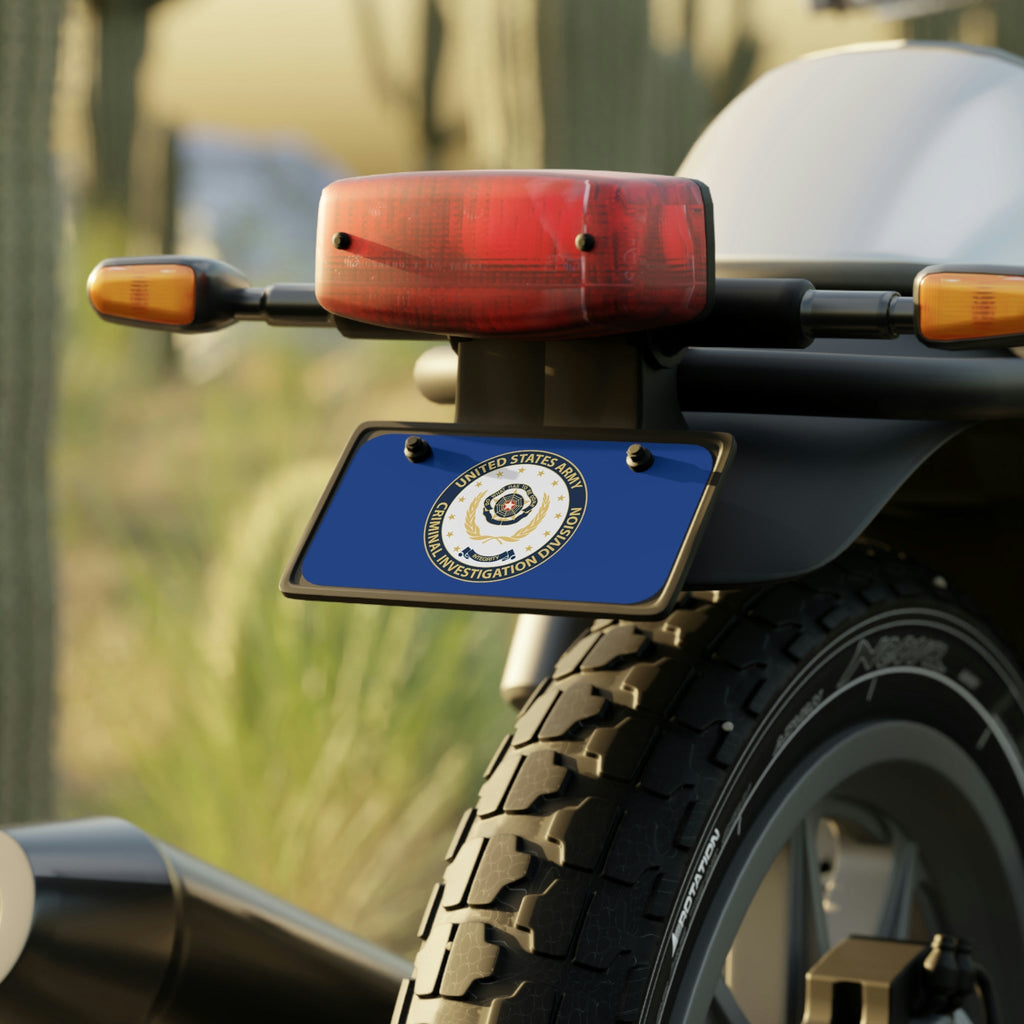 Army CID Seal - Mini License Plate