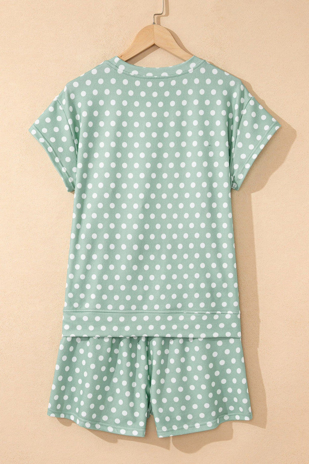 Polka Dot Short Sleeve Top & Shorts Set