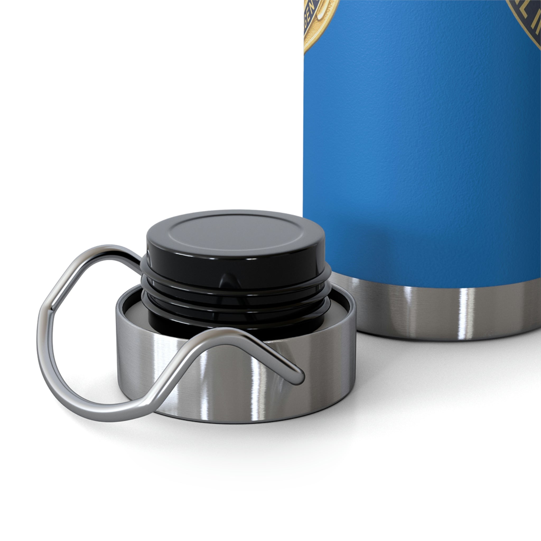 Army CID Badge and Seal - Copper Vacuum Insulated Bottle, 22oz