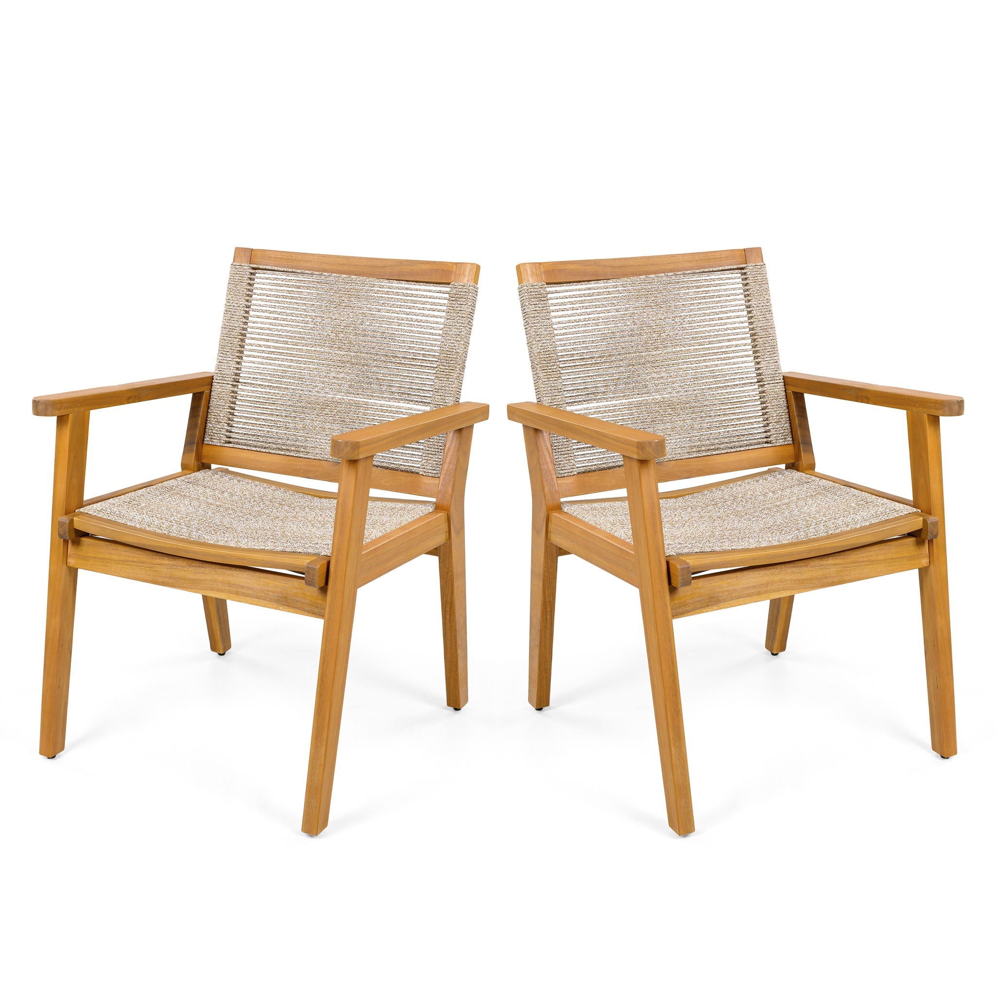Outdoor Rope Dining Chair (Set of 2)