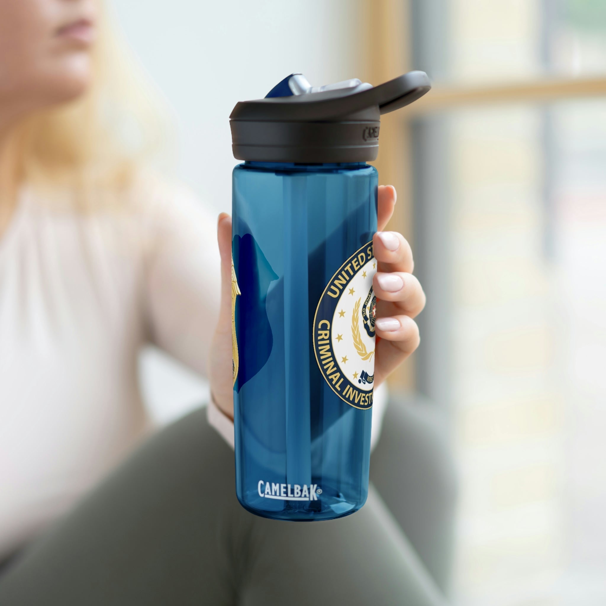 Army CID Badge and Seal - CamelBak Eddy®  Water Bottle, 20oz\25oz