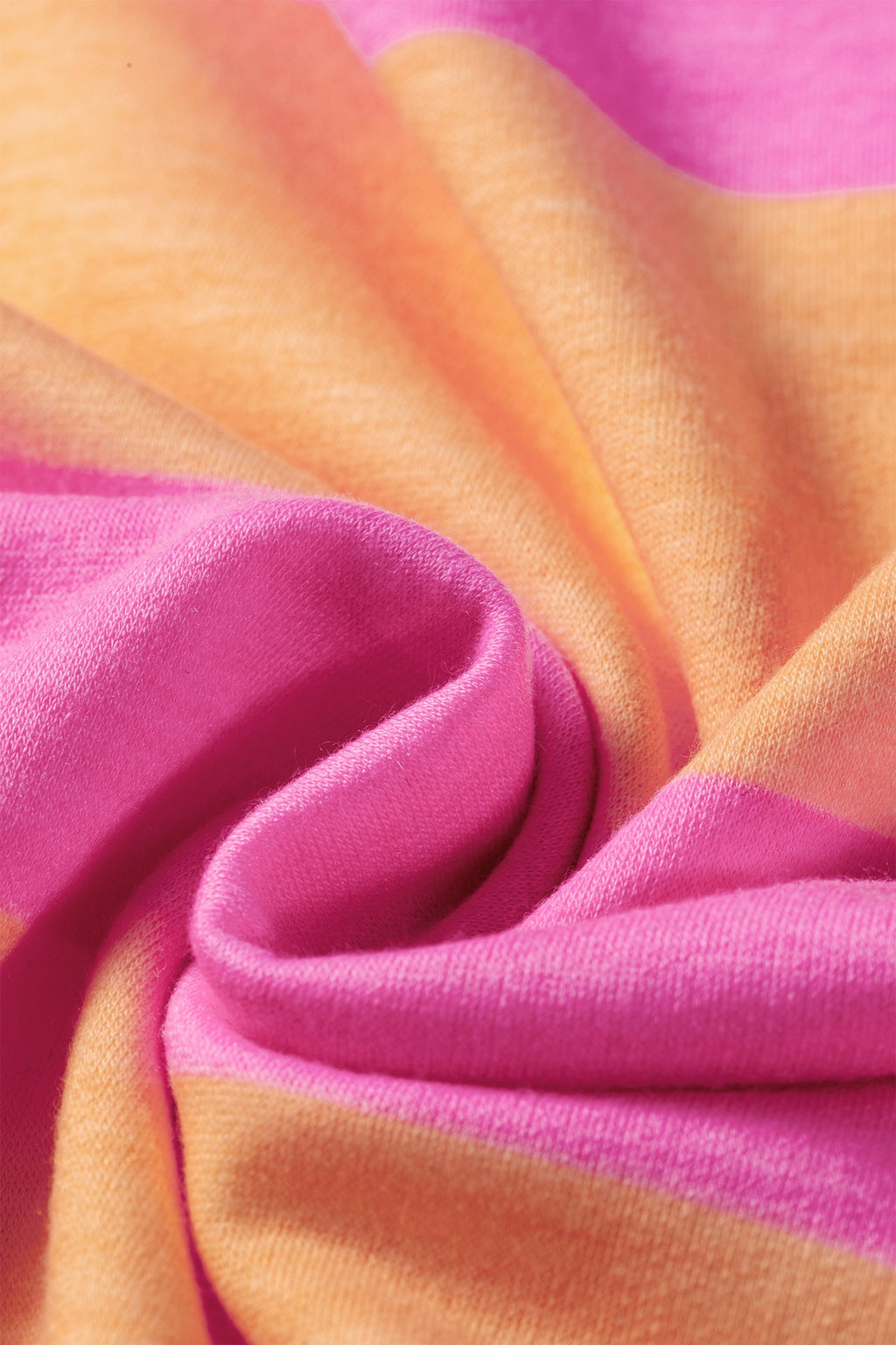 Stripe Long Sleeve Top & Drawstring Shorts Set