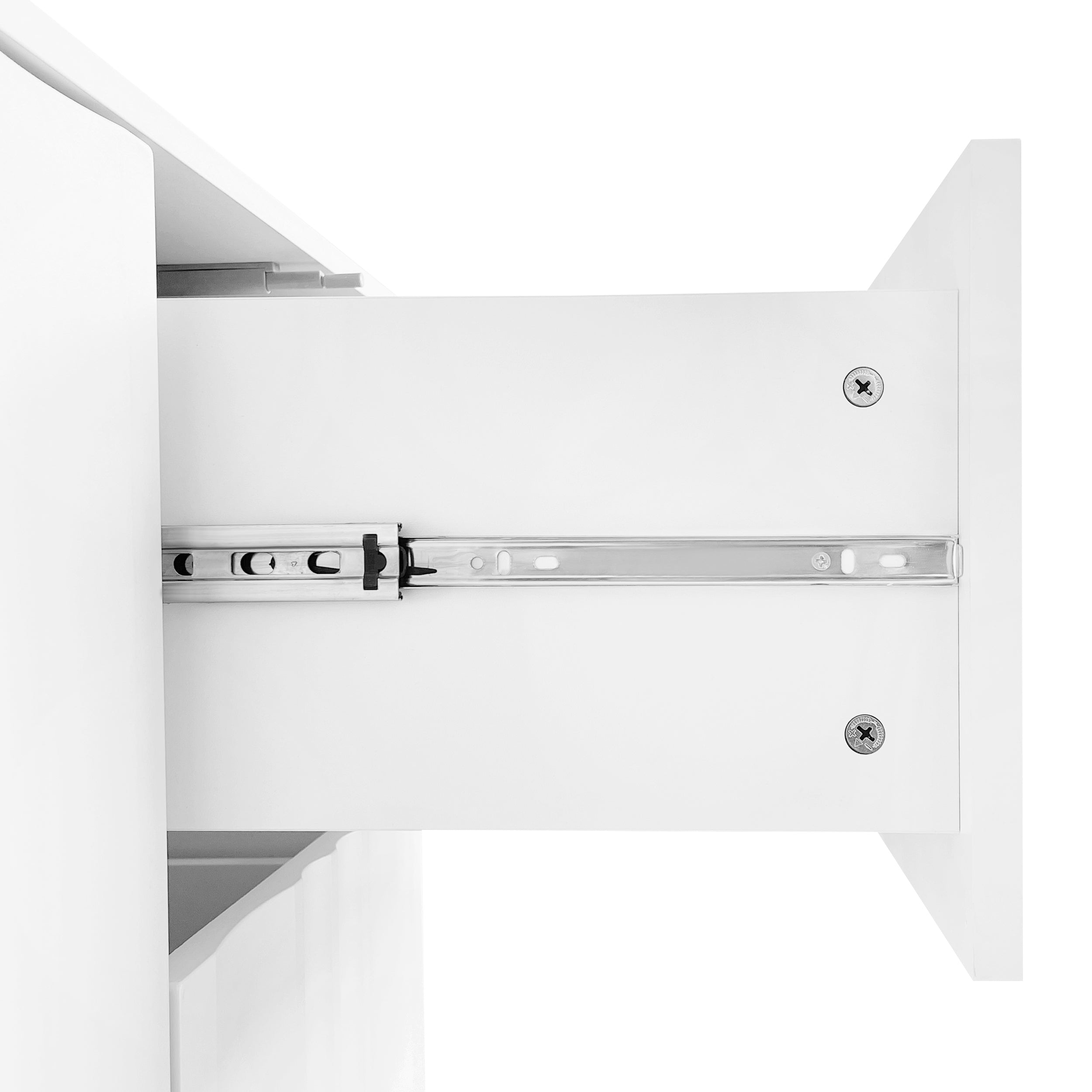 47.2' Buffet Sideboard Cabinet with 2 Doors And Drawers, Adjustable Shelf, Metal Legs Wave Pattern Kitchen Pantry Cabinets for Dining Room, Bedroom, Living Room
