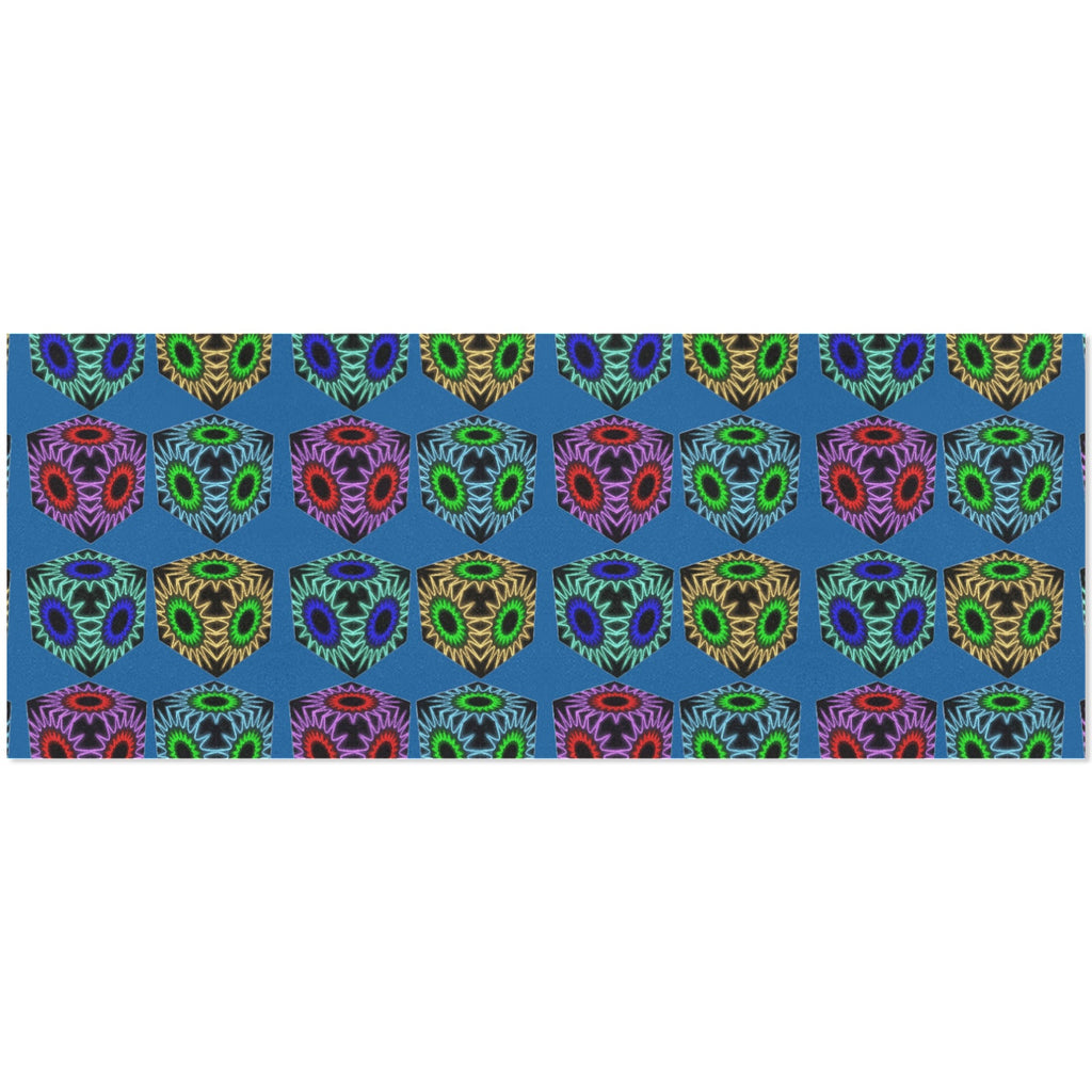 Colorful Cubes 2 Rolls of Gift Wrapping Paper (Made in USA)