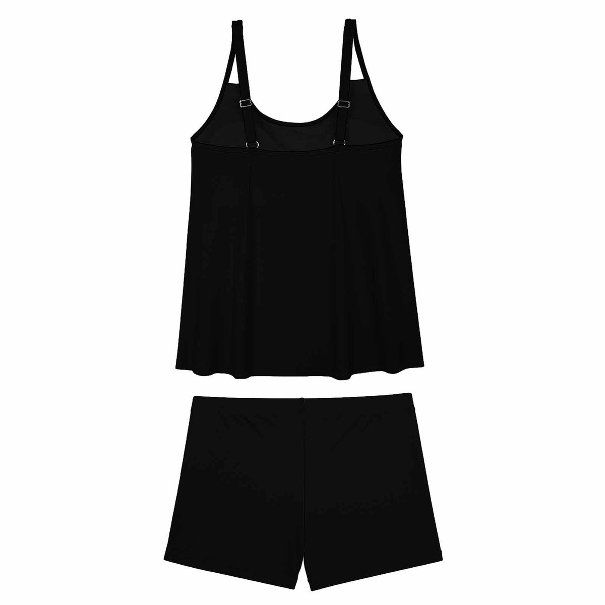 Flamingos in Vacay Mode Tankini Two-Piece for Women (Made in USA)