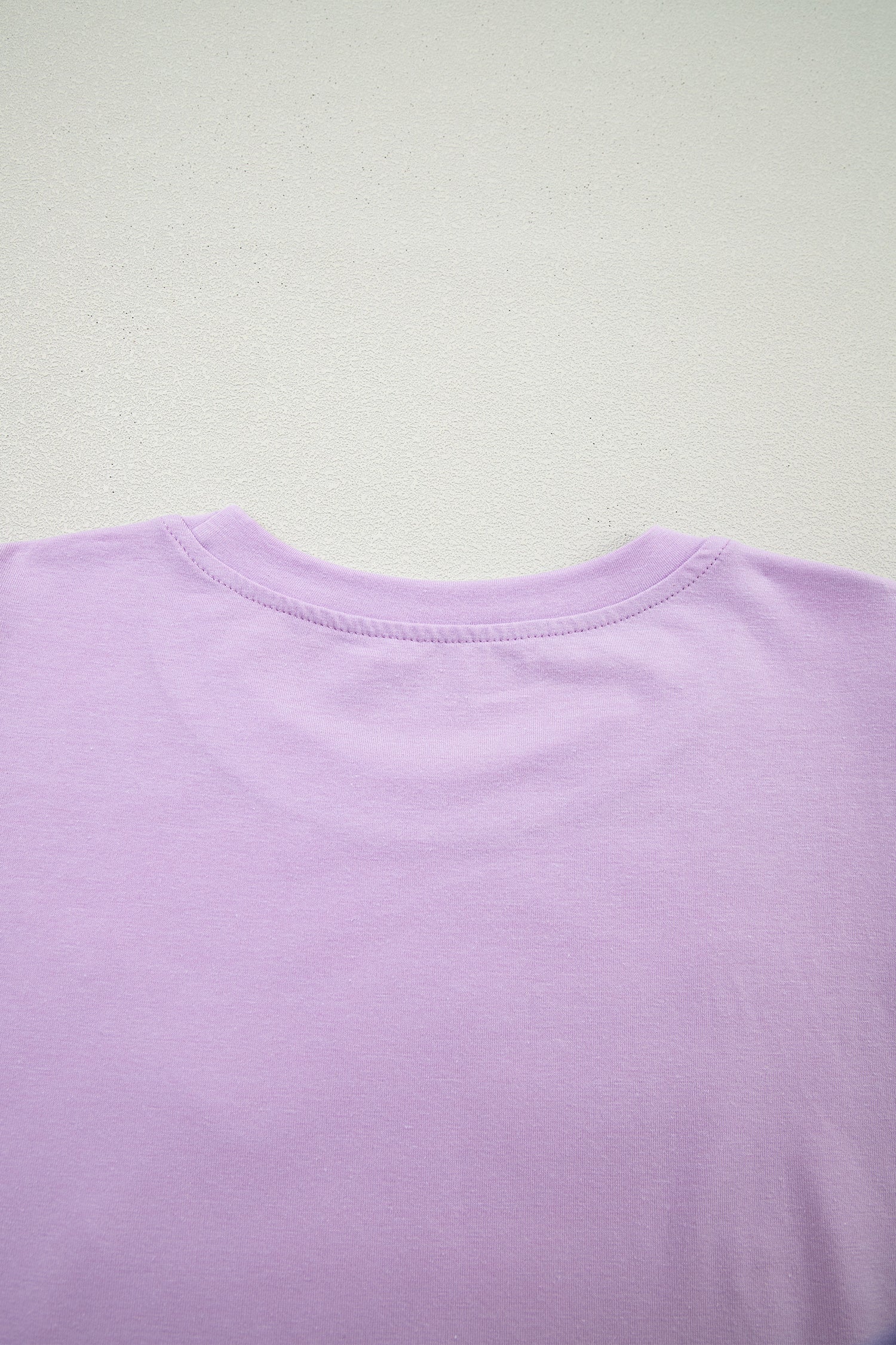 Mardi Gras Sequin Graphic Patchwork T-Shirt