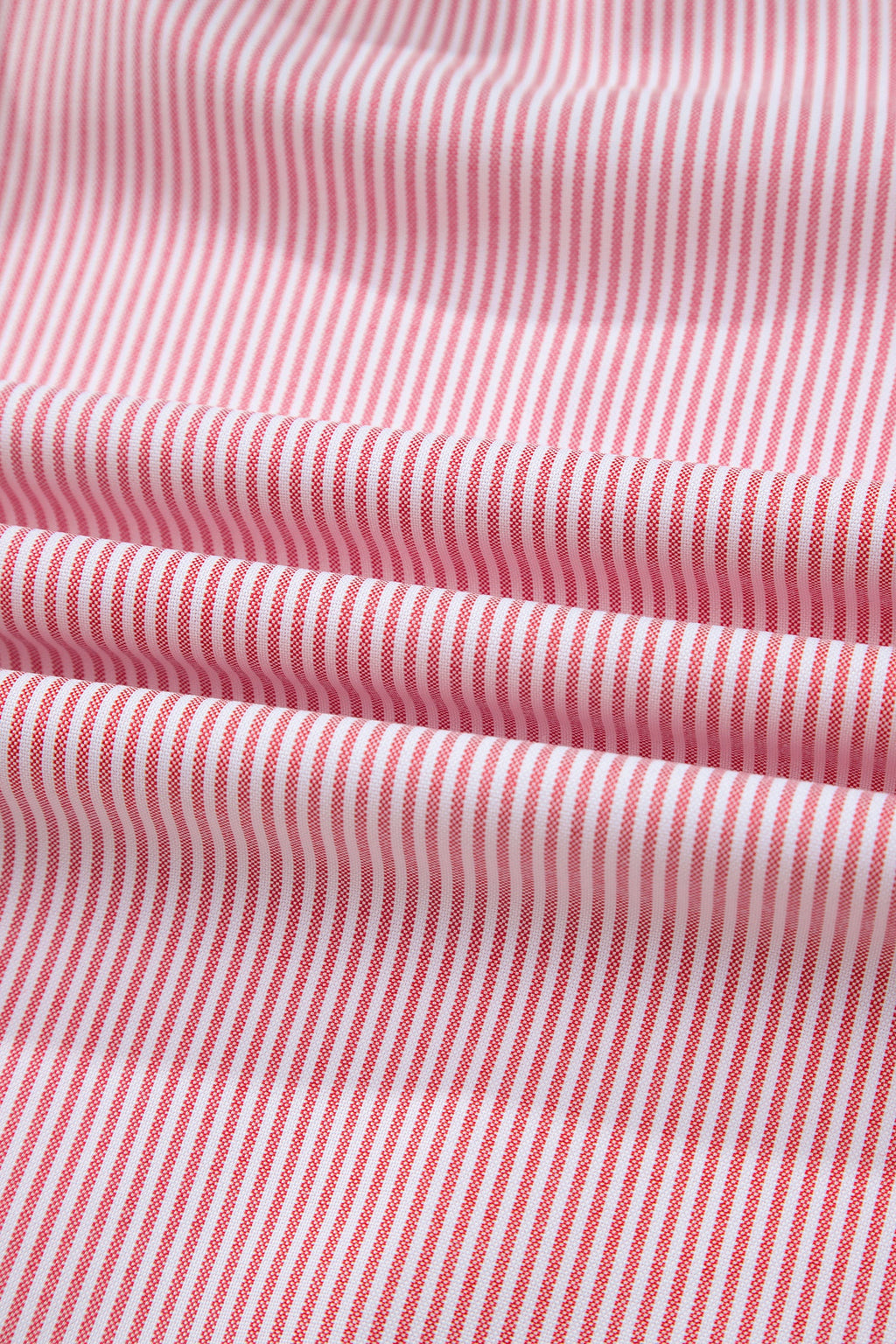 Stripe Frilled Split Neck Ruffle Sleeve Blouse