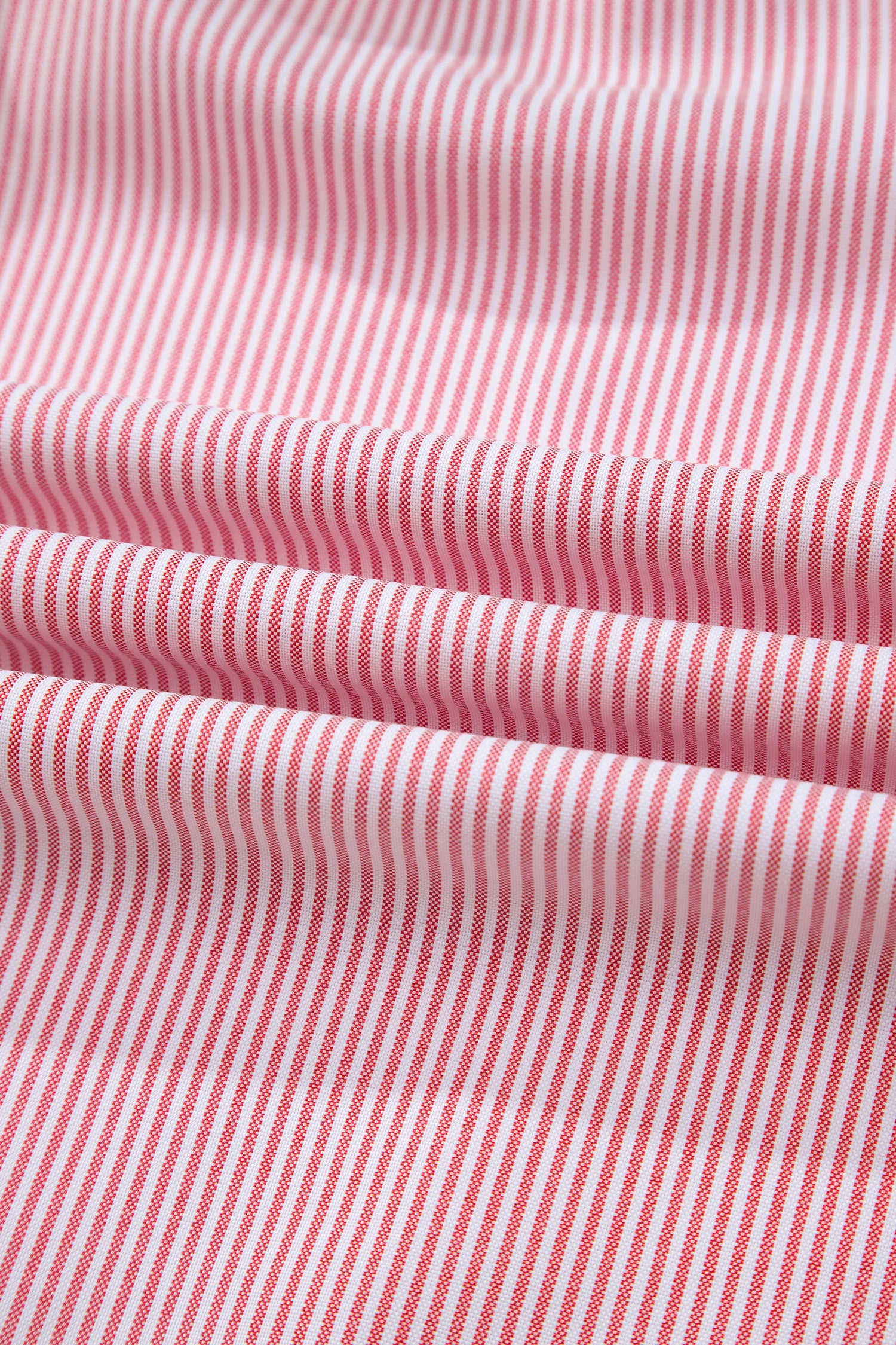 Stripe Frilled Split Neck Ruffle Sleeve Blouse