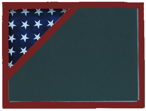 Shadow box for American flag, 3x5 flag, 4x6 flag ,5x9.5 Flag