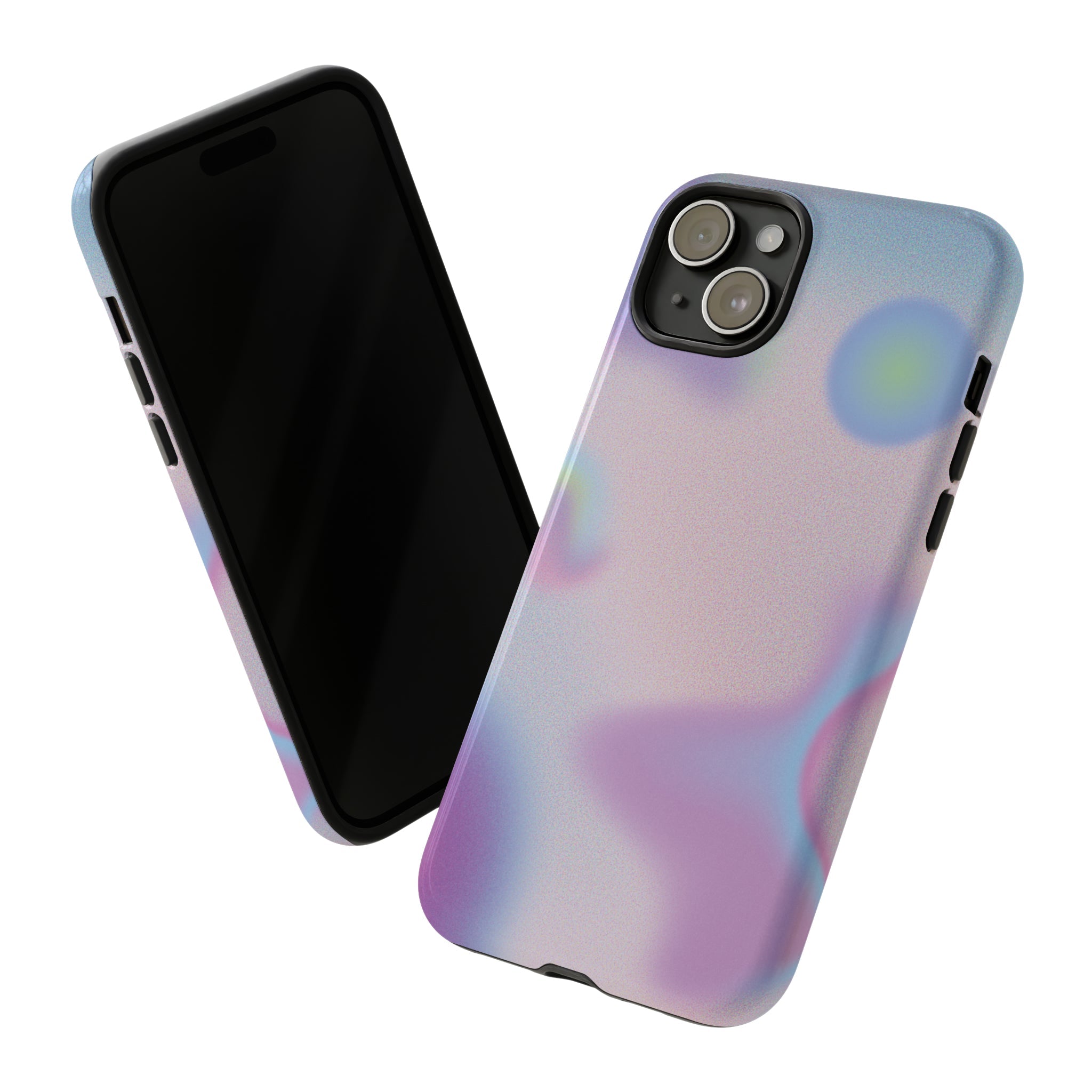 Gradient Floating Orbs Tough iPhone Case