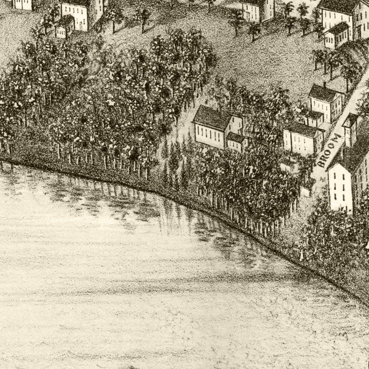 Vintage Map of East Haddam, Connecticut 1880