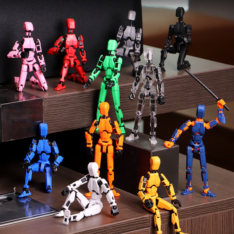 Movable Shapeshift Robot 2.0 – 3D Printed Action Model Toy