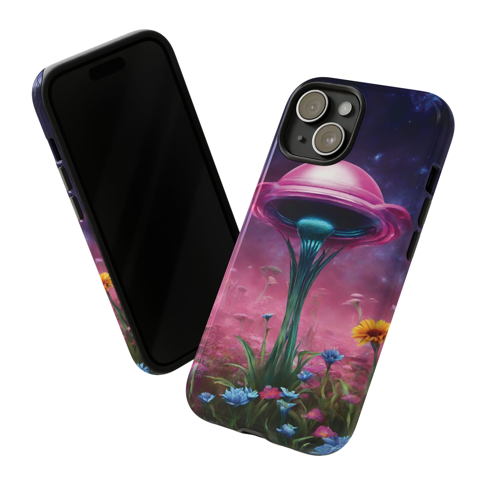 Galactic Floral Fusion Tough Cases