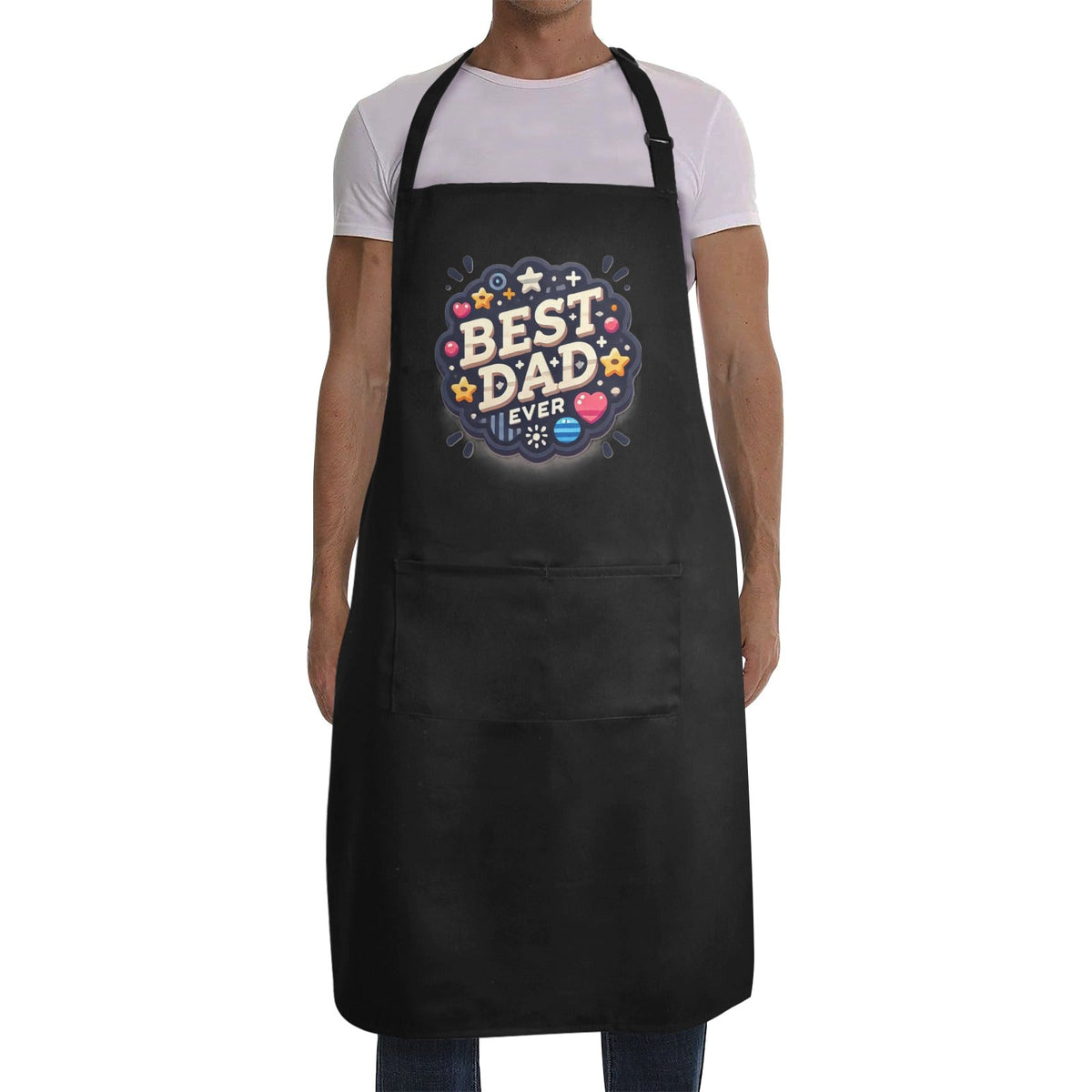 Best Dad Ever Custom Apron for Men (Made in USA)