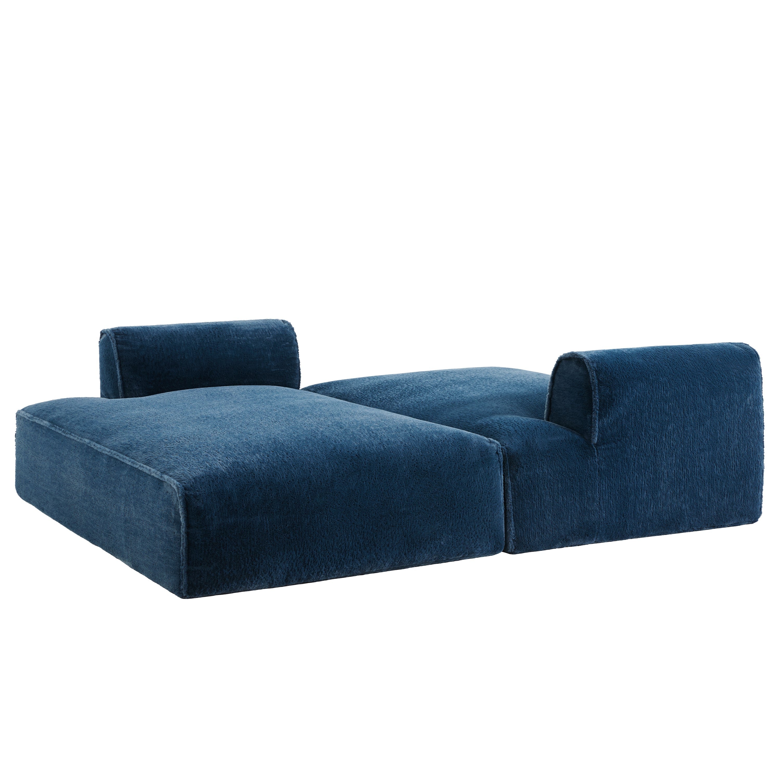 [VIDEO+NEW]90.0'Oversized Modular Sectional Sofa,Fully Compressed,Spacious Foam-Filled Sofa Bed for Living Room,elderly - friendly design,2 PC Free Combination,No Assembly Required,3 Colors