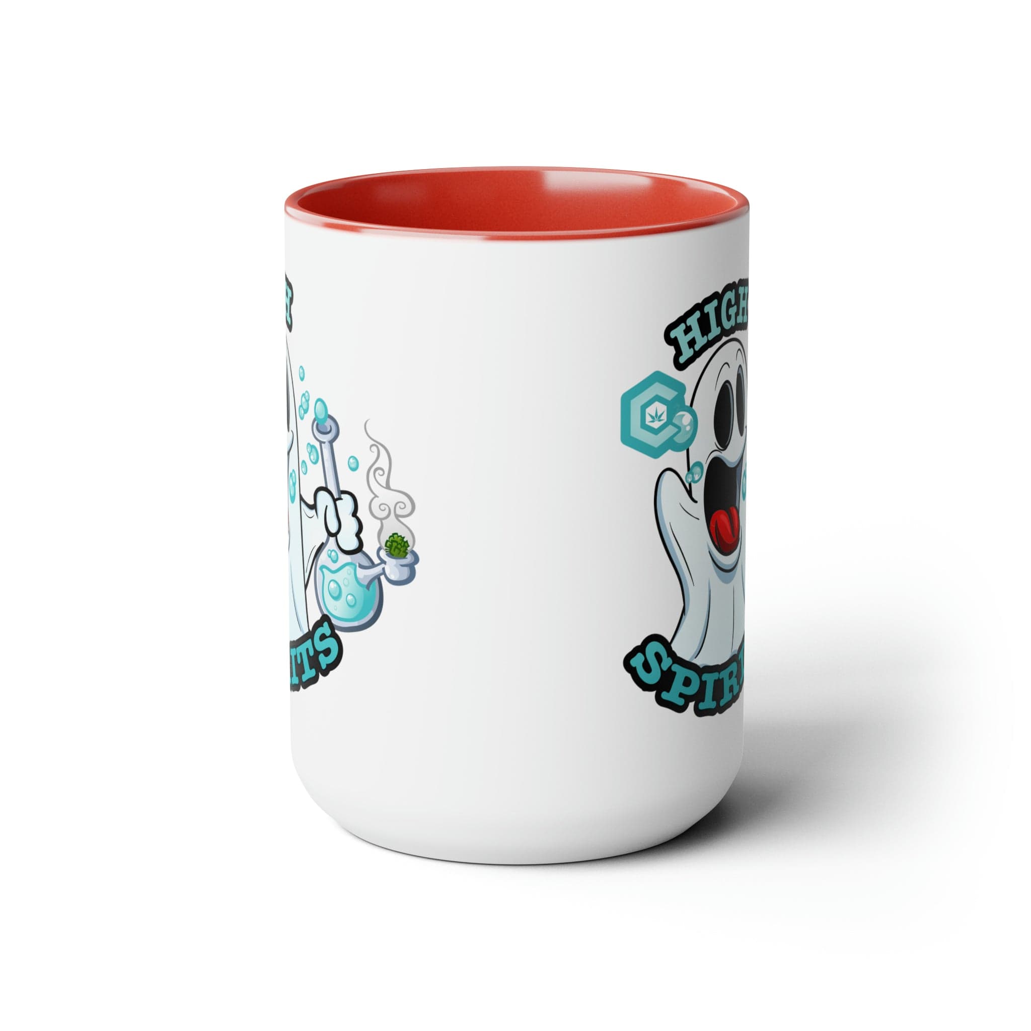 High Spirits Ghost with Bong 15oz Coffee Mug