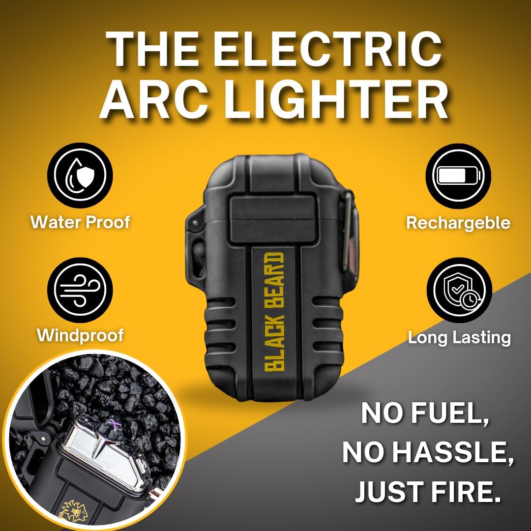 Black Beard Arc Lighter