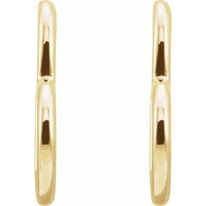 Heart Hoop Earrings