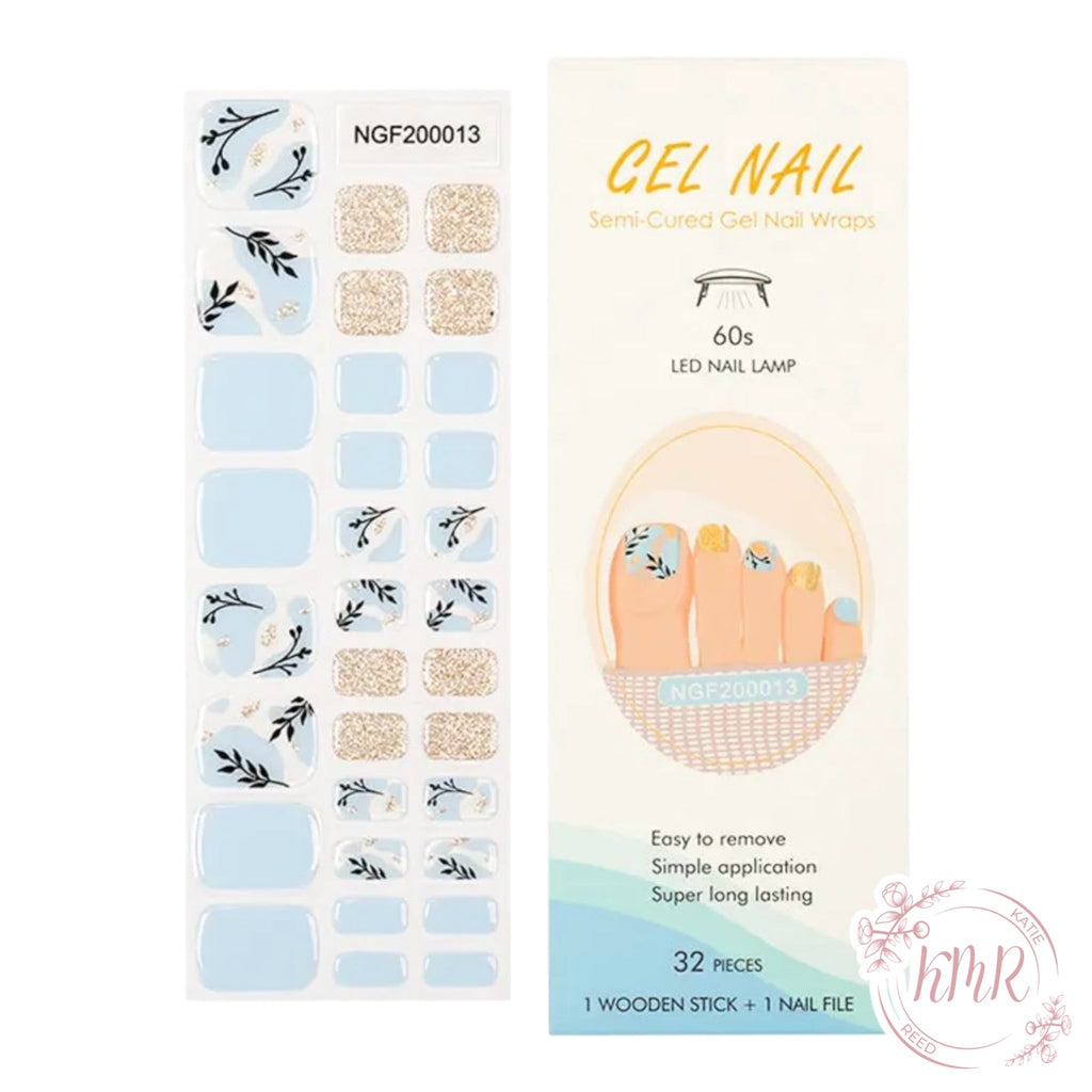 Savannah Premier Gel Pedicure Wrap