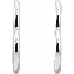 Heart Hoop Earrings