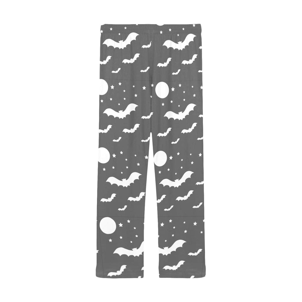Bats with Full Moon Men's Pajama Pants (Made in USA)