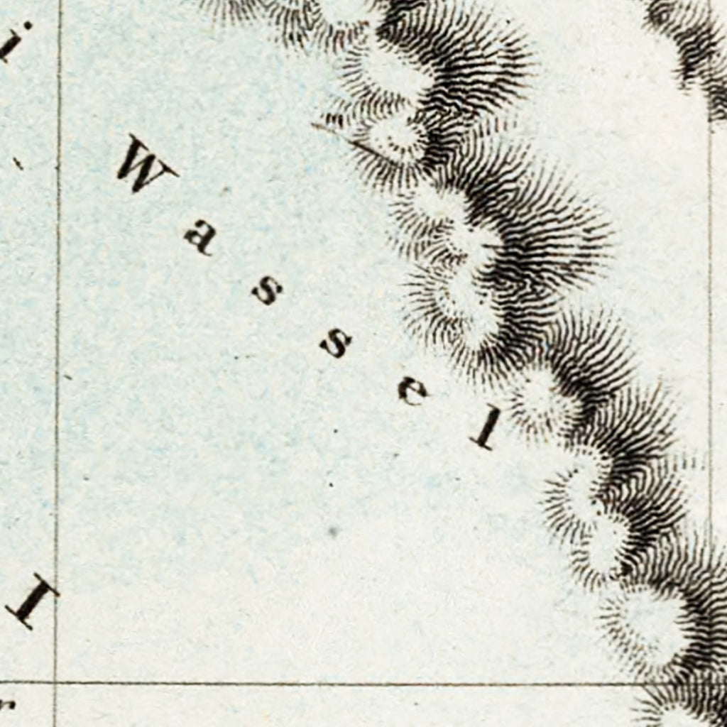 Vintage Map of Egypt 1832