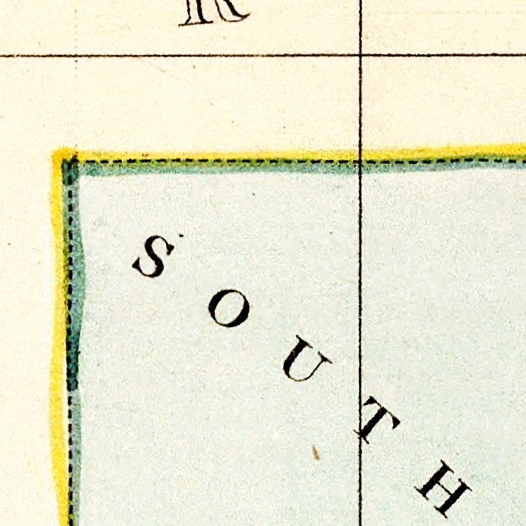 Vintage Map of Australia 1832