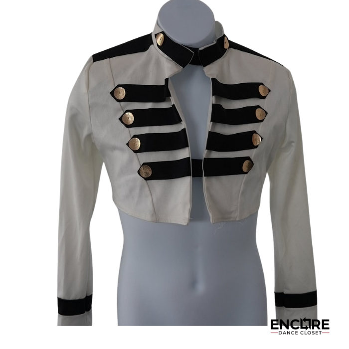 Vintage Military Crop Jacket