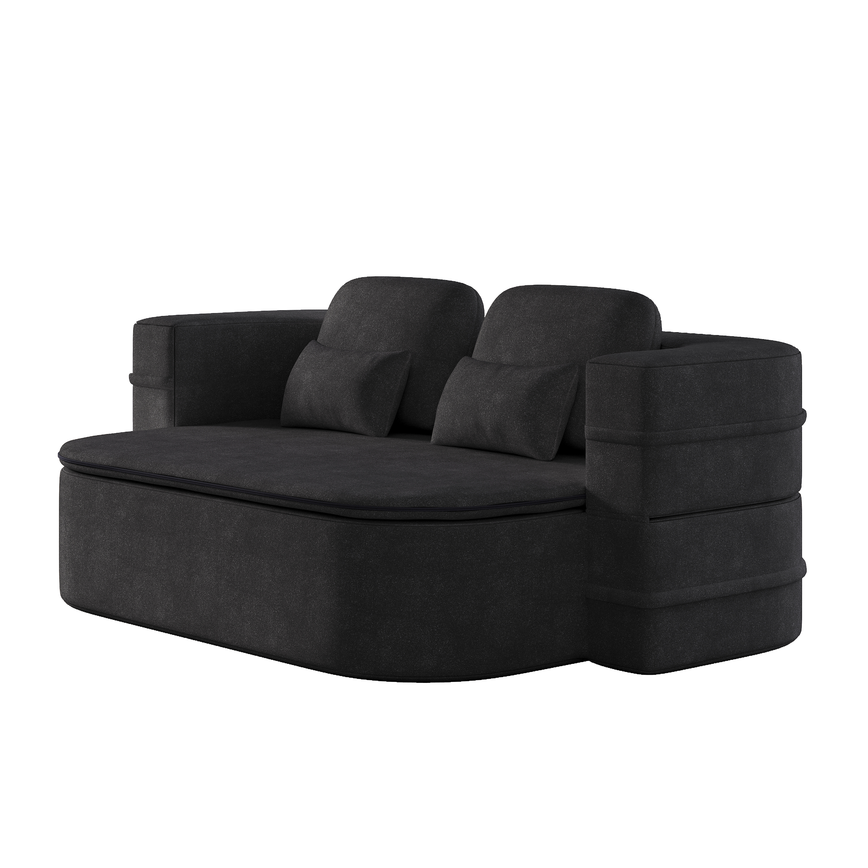 75''2-in-1 Foldable Sofa,Convertible Sleeper Foam Sofa Bed with Multi Functional Blanket, Chenille Floor folding sofa bed,  Floor Sofa Lounge Sofa for Living Room Bedroom Lounge Studio