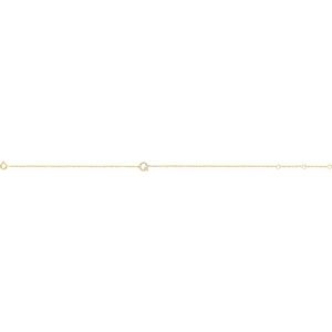 14K Yellow Gold Vermeil .07 CTW Lab-Grown Diamond Initial Q 6-7" Bracelet – image 2