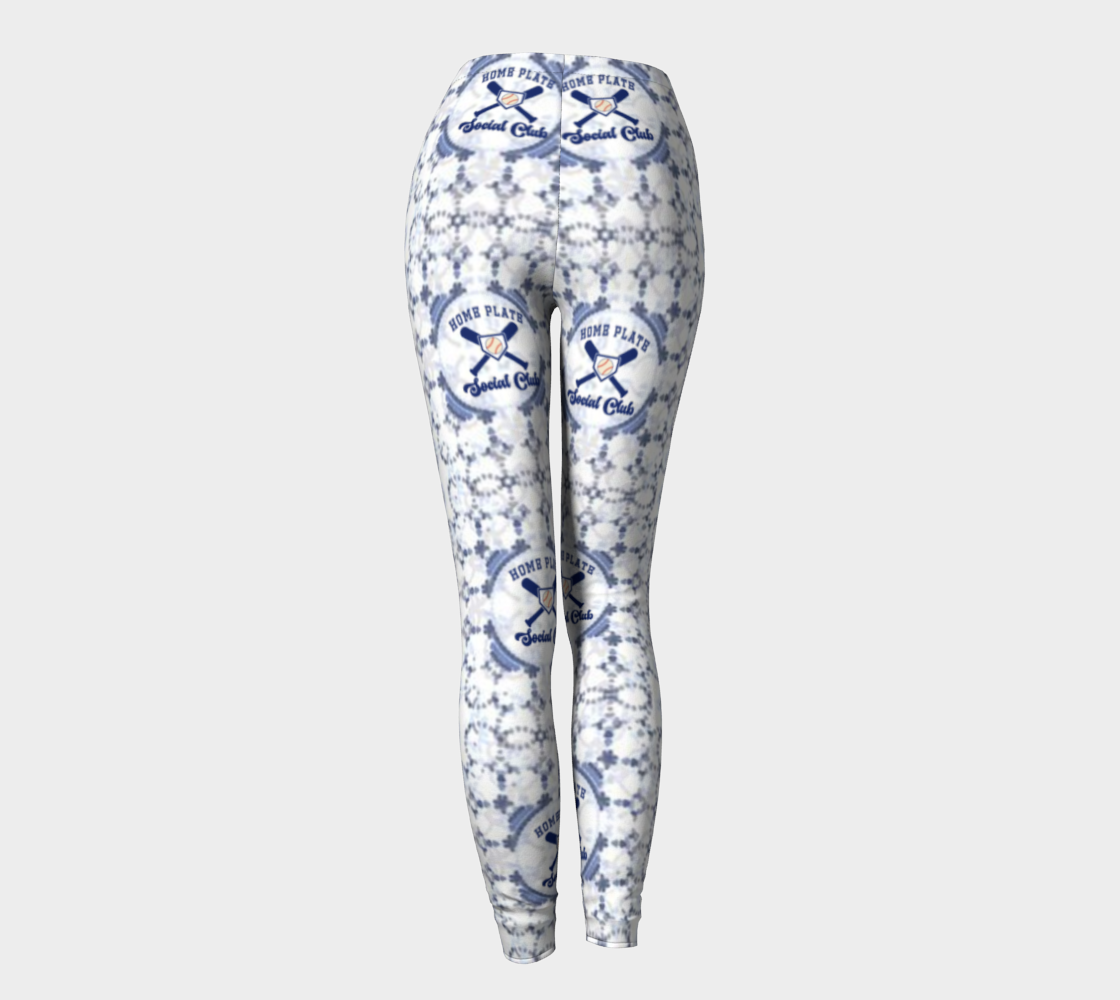 Home Plate Social Club Baseball Long Leggings