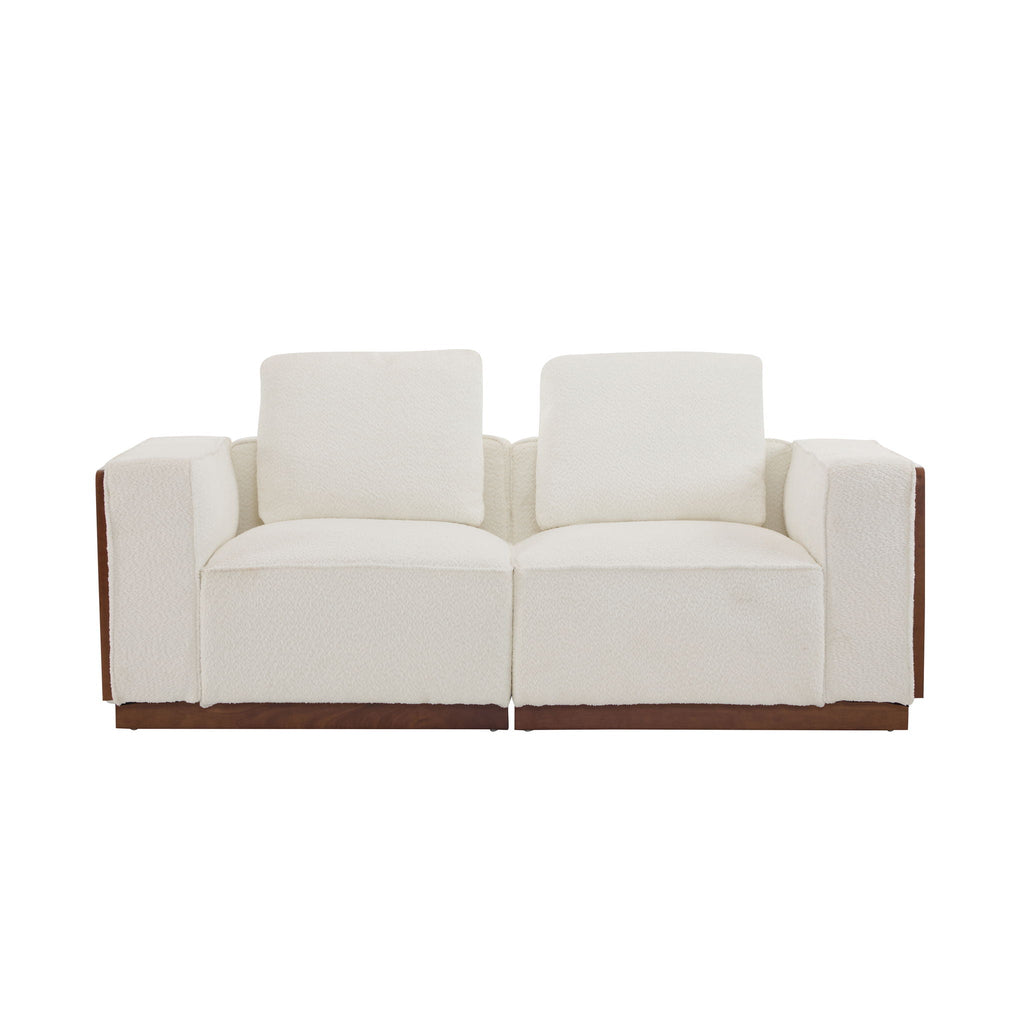 Chita - Modular Sectional Sofa 2 Seater With Larger Seats - Beige