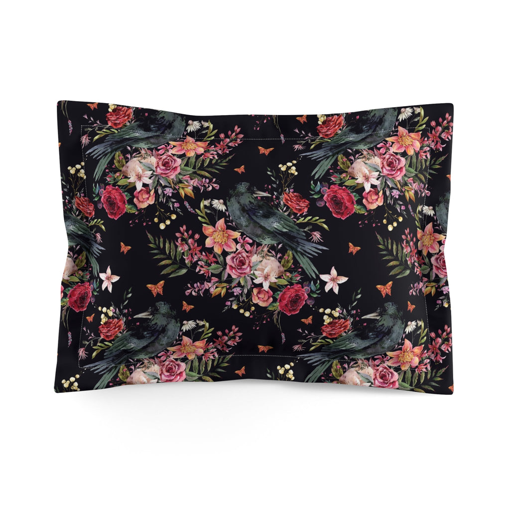 "The Raven of the Wood" Deluxe Microfiber Pillow Sham
