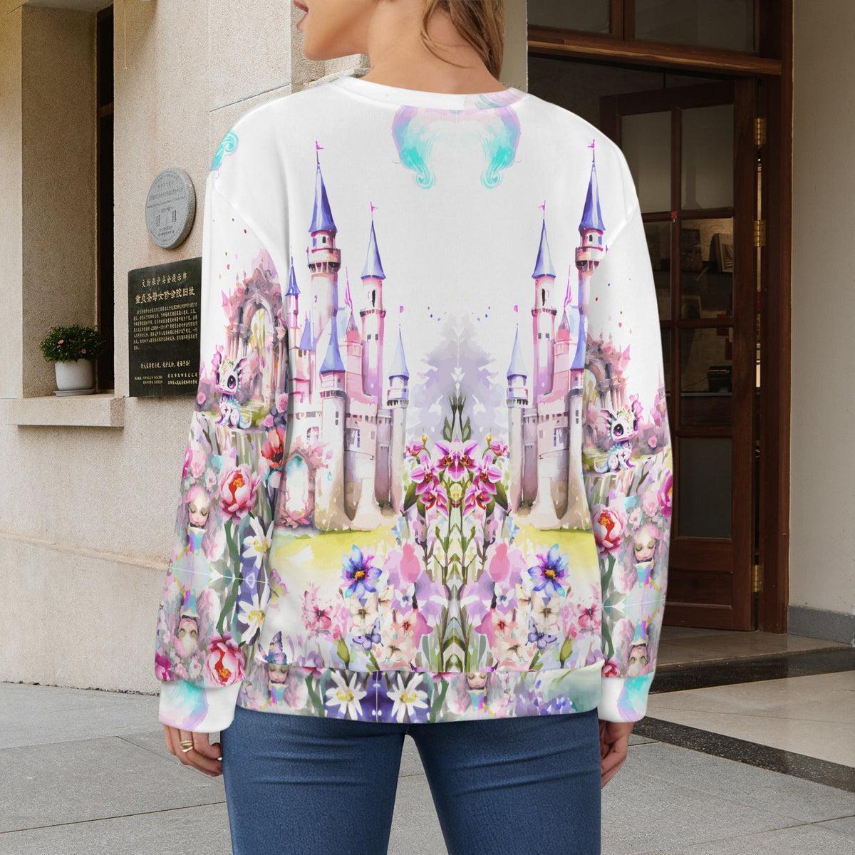 Fantasy Life Women's Crew Neck Long Sleeve Sweater | Ships from USA