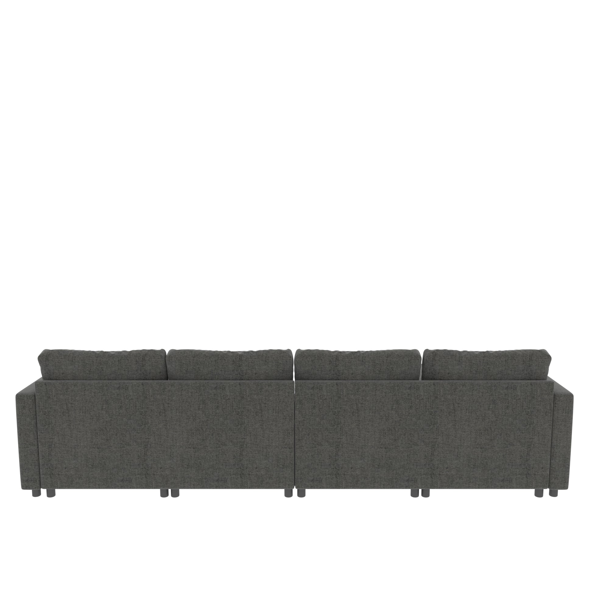 Modern Large Sectional Sofa, U-Shape Modular Sectional Couch with Storage Function,123' Sofa Bed with Ottoman,6 Seat Sectionals Chaise for Living Room,Chenille