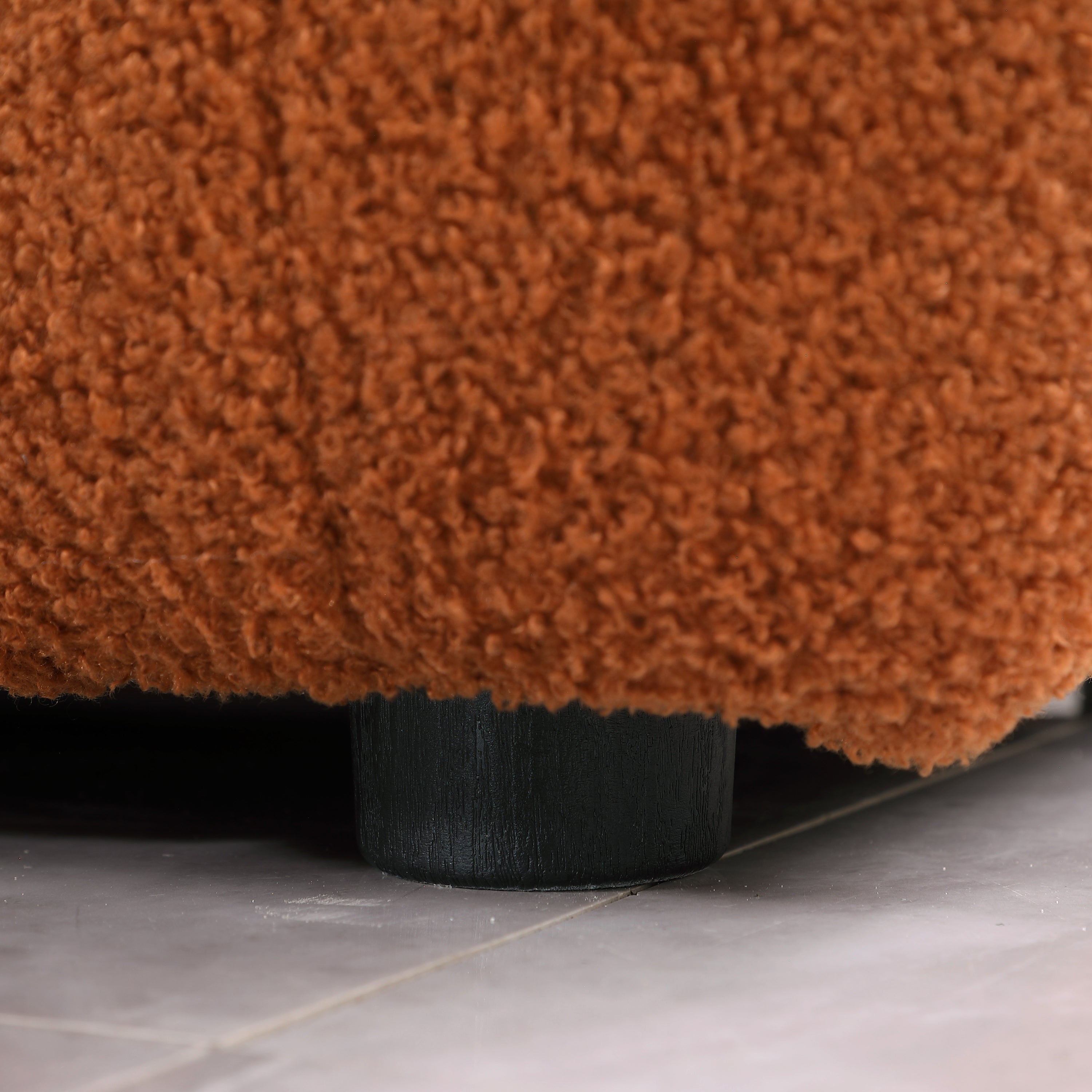 64.98 length ,35.83' deepth ,human body structure for USA people,  marshmallow sofa,boucle sofa ,2  seater,  LIGHT BROWN BOUCLE