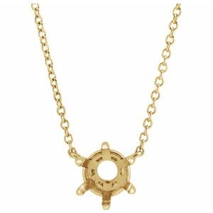 Solitaire Necklace or Center