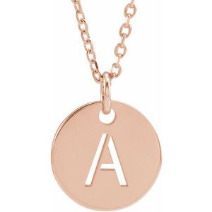Initial Necklace or Charm/Pendant