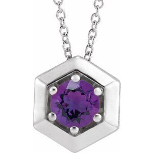 Geometric Necklace or Pendant